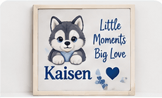 Kaisen Nursery Sign